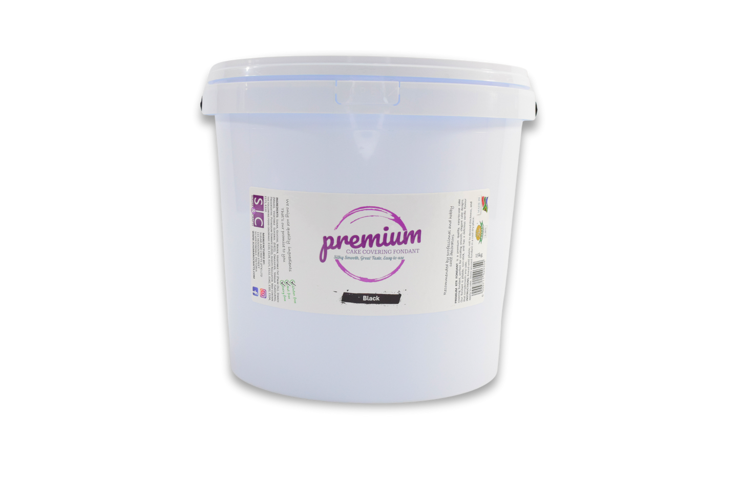 PREMIUM Fondant - Black 15kg