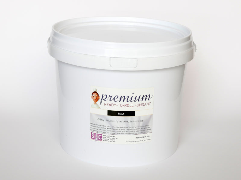 PREMIUM RTR Fondant - Black 10kg