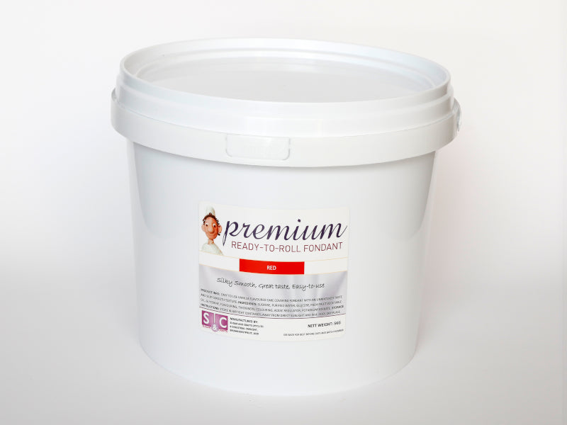 PREMIUM RTR Fondant - Red 10kg