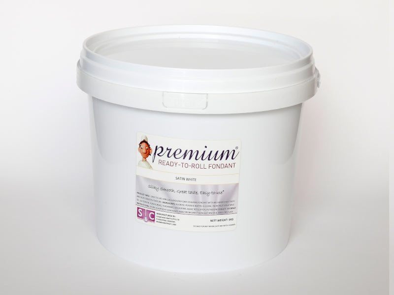 PREMIUM RTR Fondant - Satin White 10kg