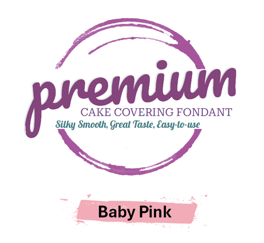 Baby Pink, Fondant, Plastic Icing, South Africa, Halaal, Cake