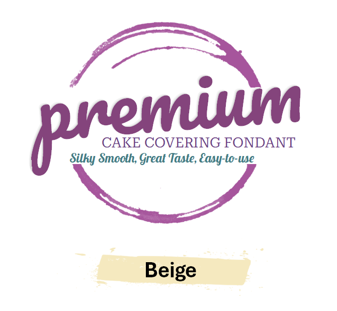 Beige, Fondant, Plastic Icing, South Africa, Halaal, Cake