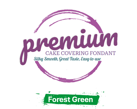 Forest Green, Plastic Icing, Fondant