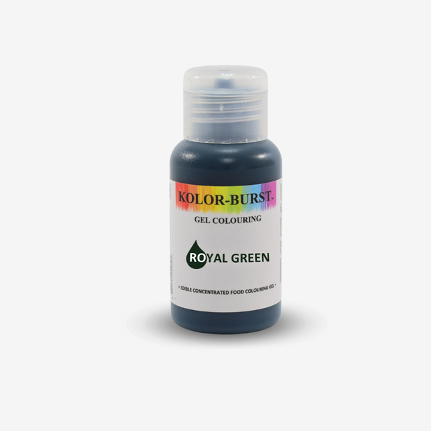 Royal Green, Gel Colouring, Emerald, Food Colouring, South Africa, Halal, 