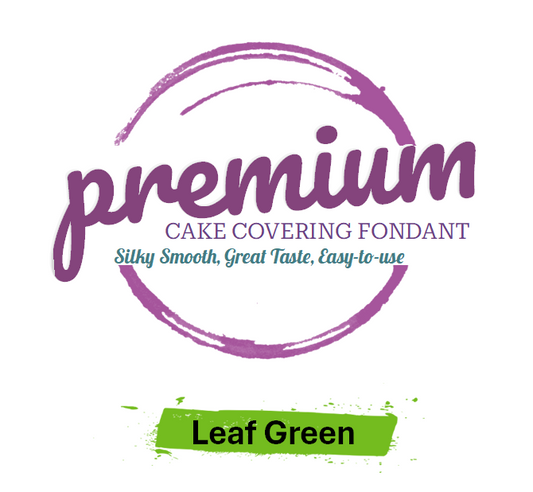 Leaf Green, Fondant, Plastic Icing, South Africa, Halaal