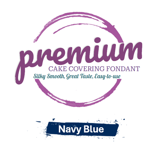 Navy Blue, Fondant, Plastic Icing, South Africa, Halaal