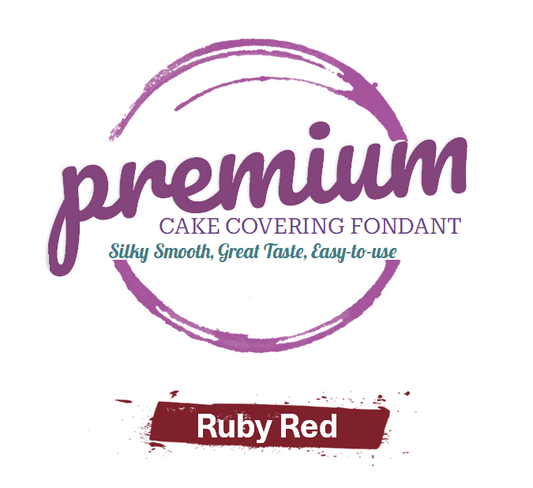 Ruby Red, Fondant, Plastic Icing, South Africa, Burgandy, Maroon, Halaal